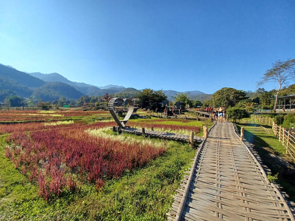 Kho Ku So Bamboo Bridge