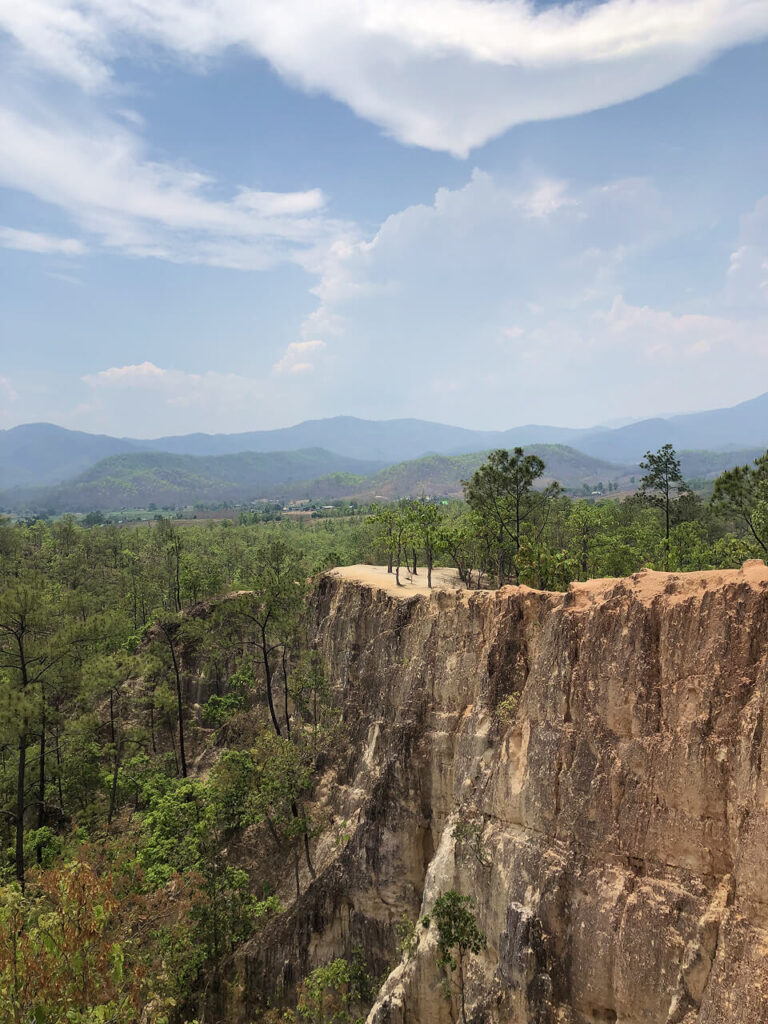 Beautiful view of Pai Canyon