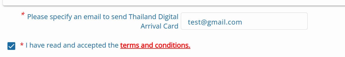 TDAC Review Your Information