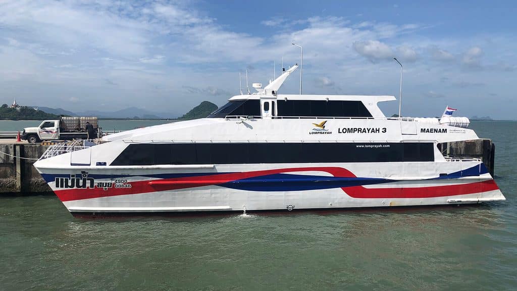 Lomprayah boat from Bangkok to Koh Tao