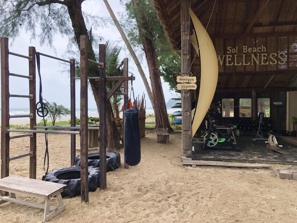 A gym at Klong Prao Beach