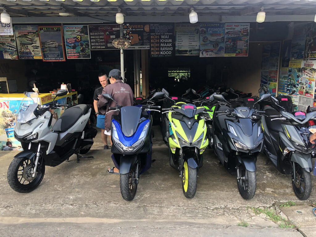 Koh Chang Motorbike Rental Prices
