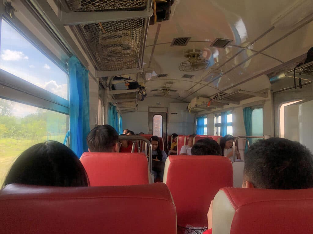 Express Train in Thailand