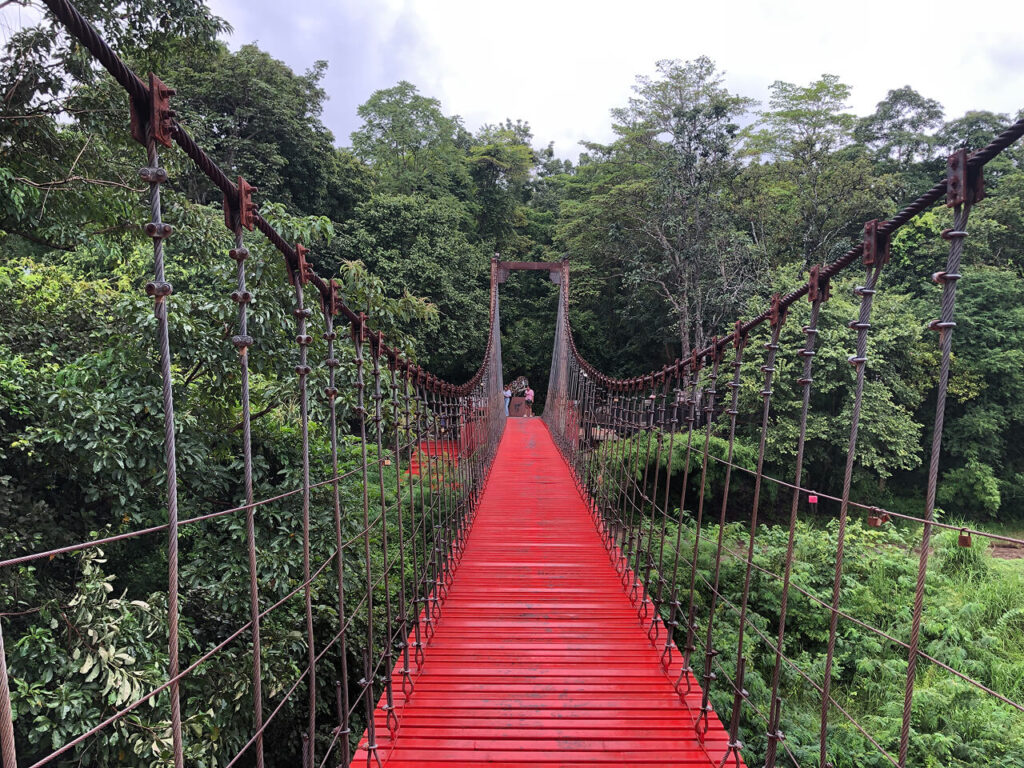 Love Bridge at Khao Kradong Park