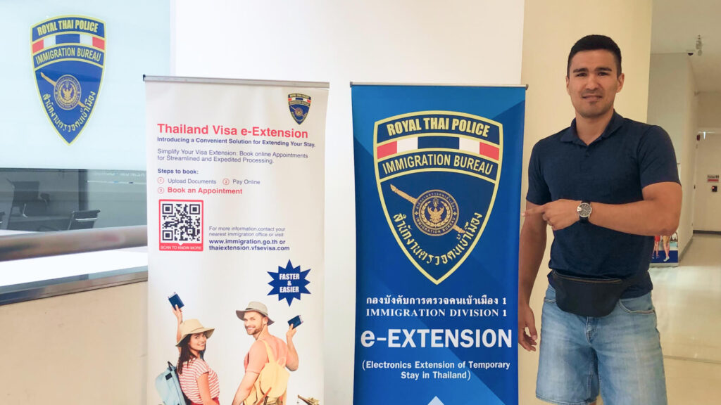e-Extension in Thailand (online visa extension)