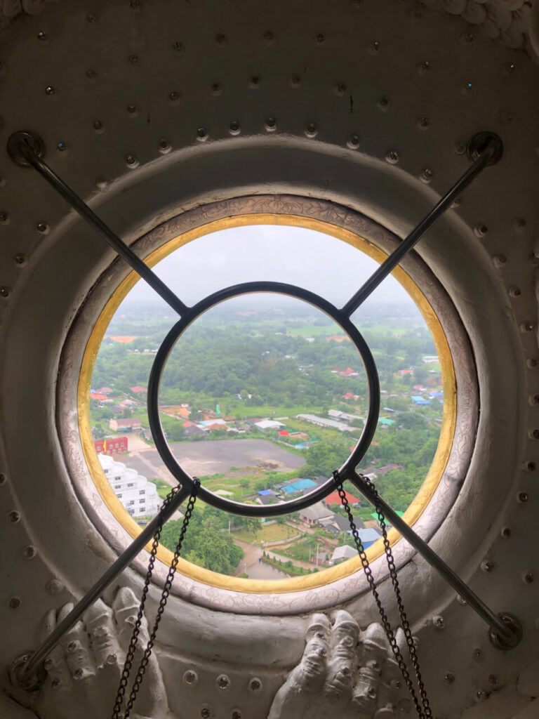 Inside of the Wat Huay Pla Kang