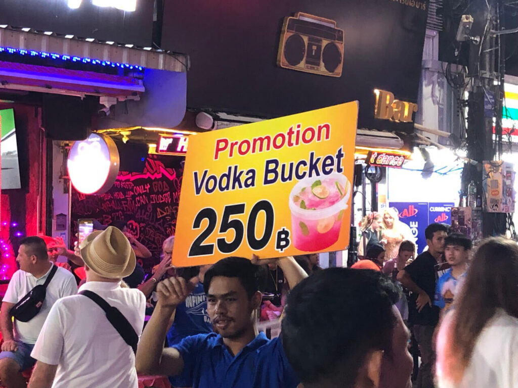 Prices on Bangla Road