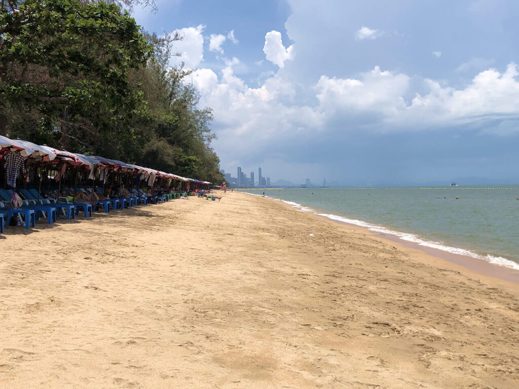 Dongtan Beach in Pattaya