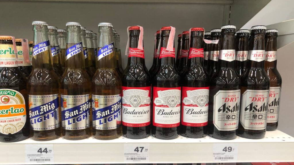 Imported Beer Prices in Thailand