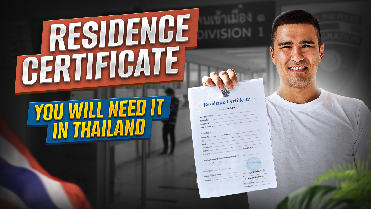 How to get a residence certificate in Thailand
