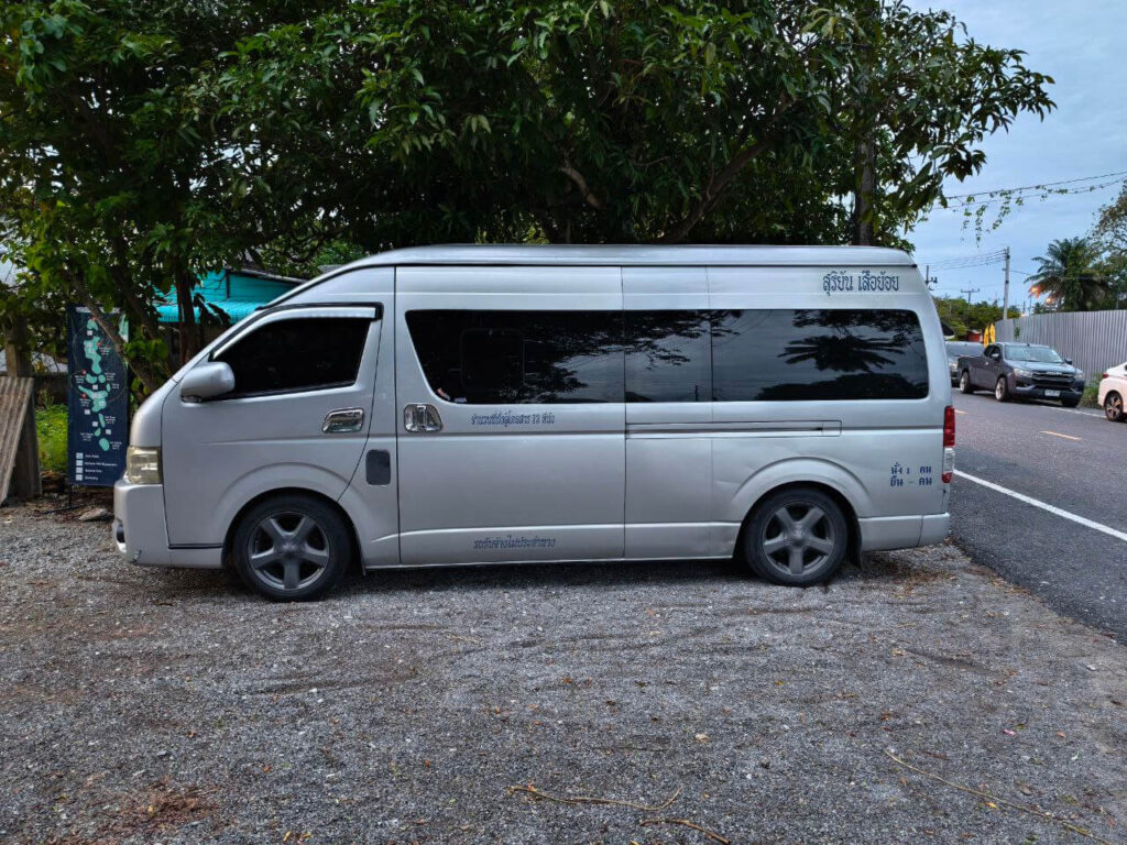 Hotel pick up during Similan Islands trip