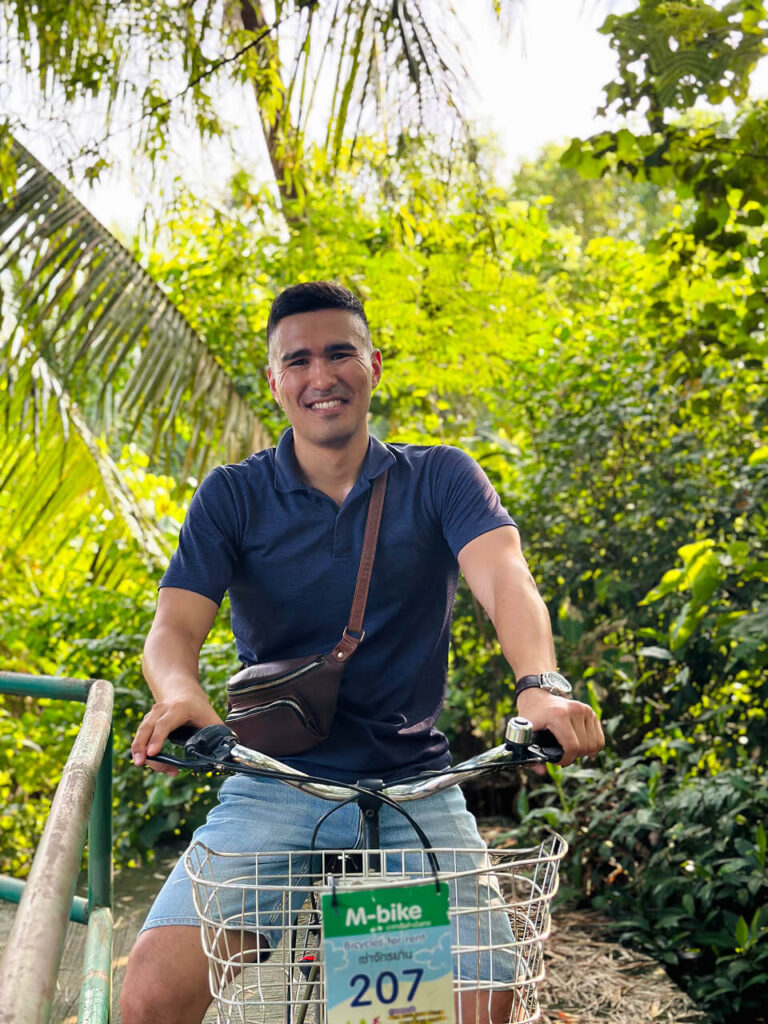 Cycling in Bangkok