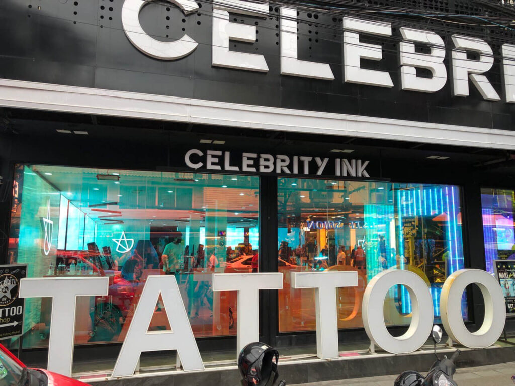 Celebrity Ink Tattoo on Bangla Road