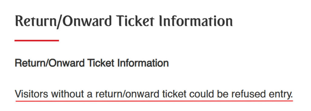 Do You Need a Return Ticket to Enter Thailand?