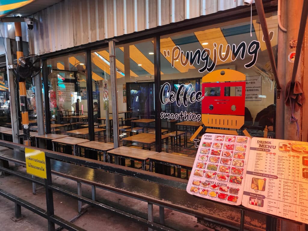 Mae Klong Market Cafes