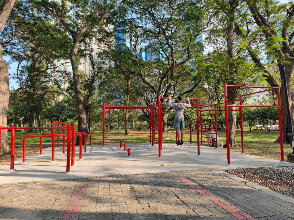 Pull-Up Bars and Parallel Bars at Chatuchak Park