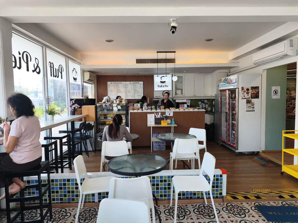 Cafe at the National Museum in Bangkok