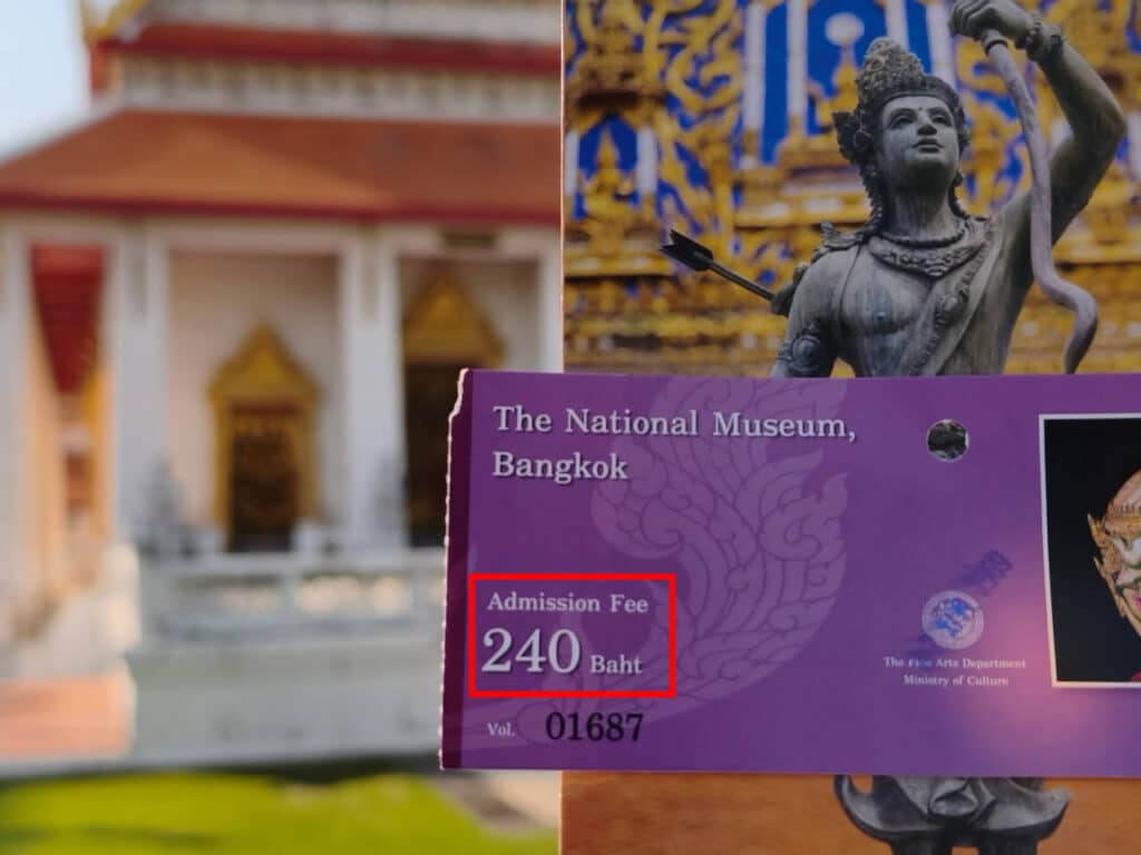 National Museum in Bangkok Entrance Fee
