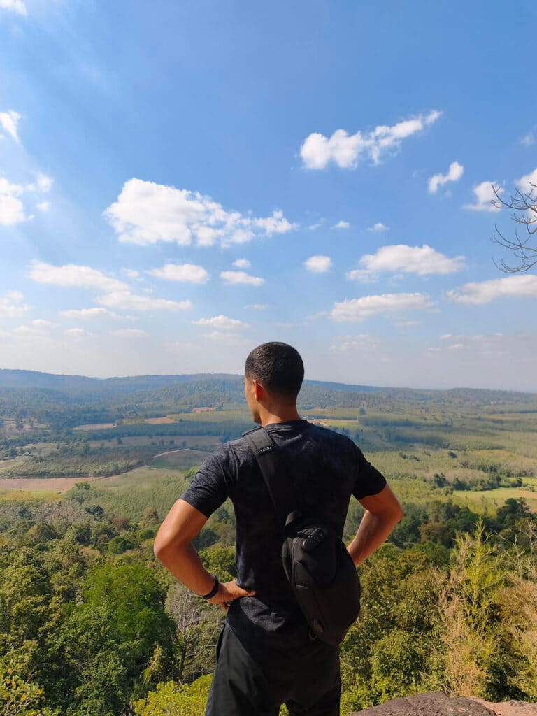 Pha Sadet viewpoint at Phu Phrabat Historical Park