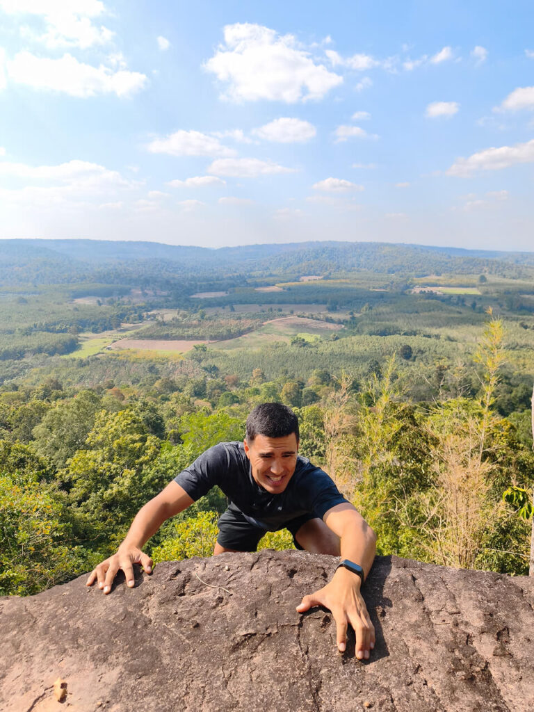 Pha Sadet viewpoint at Phu Phrabat Historical Park