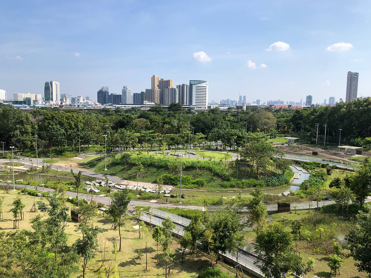 Queen Sirikit Park in Bangkok