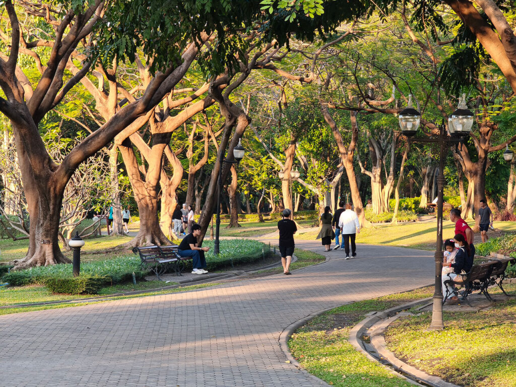 Queen Sirikit Park in Bangkok