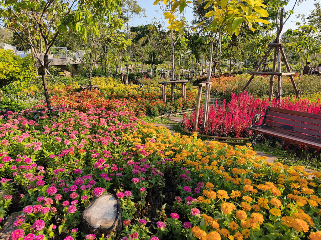 Queen Sirikit Park in Bangkok