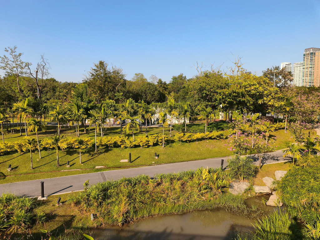 Queen Sirikit Park in Bangkok