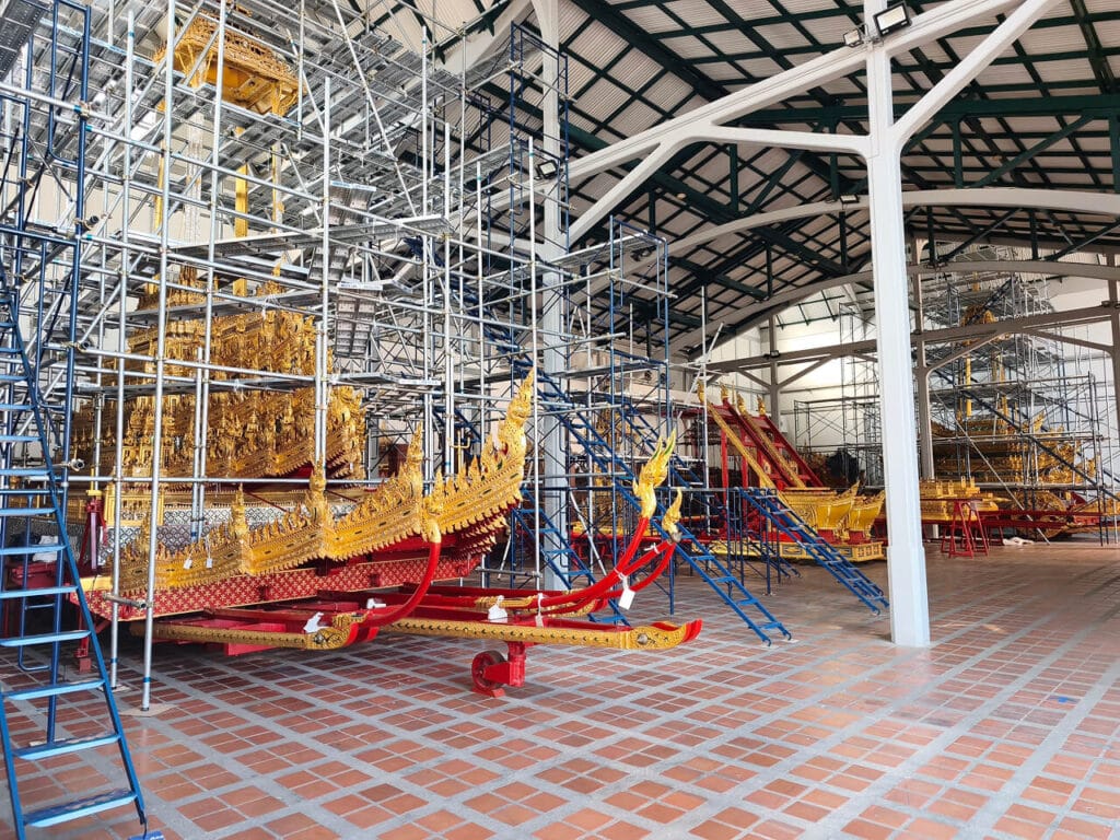 Building of the Royal Funeral Chariots