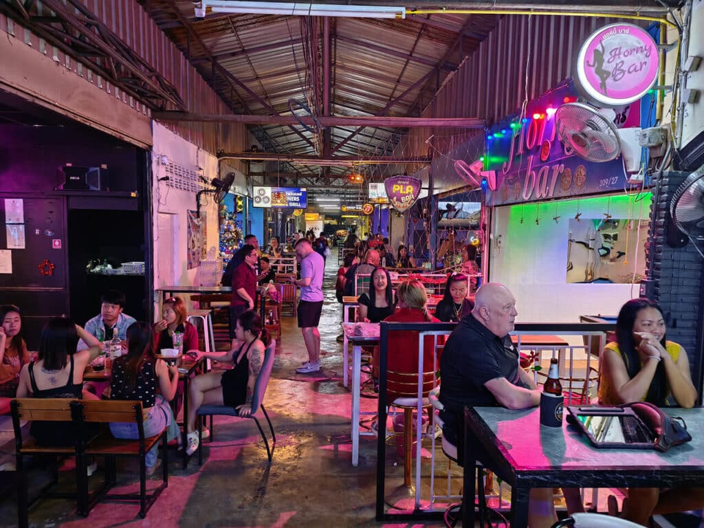 Bar Street in Udon Thani