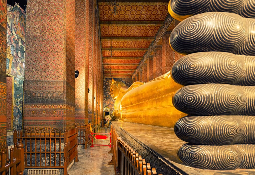 The Reclining Buddha in Bangkok