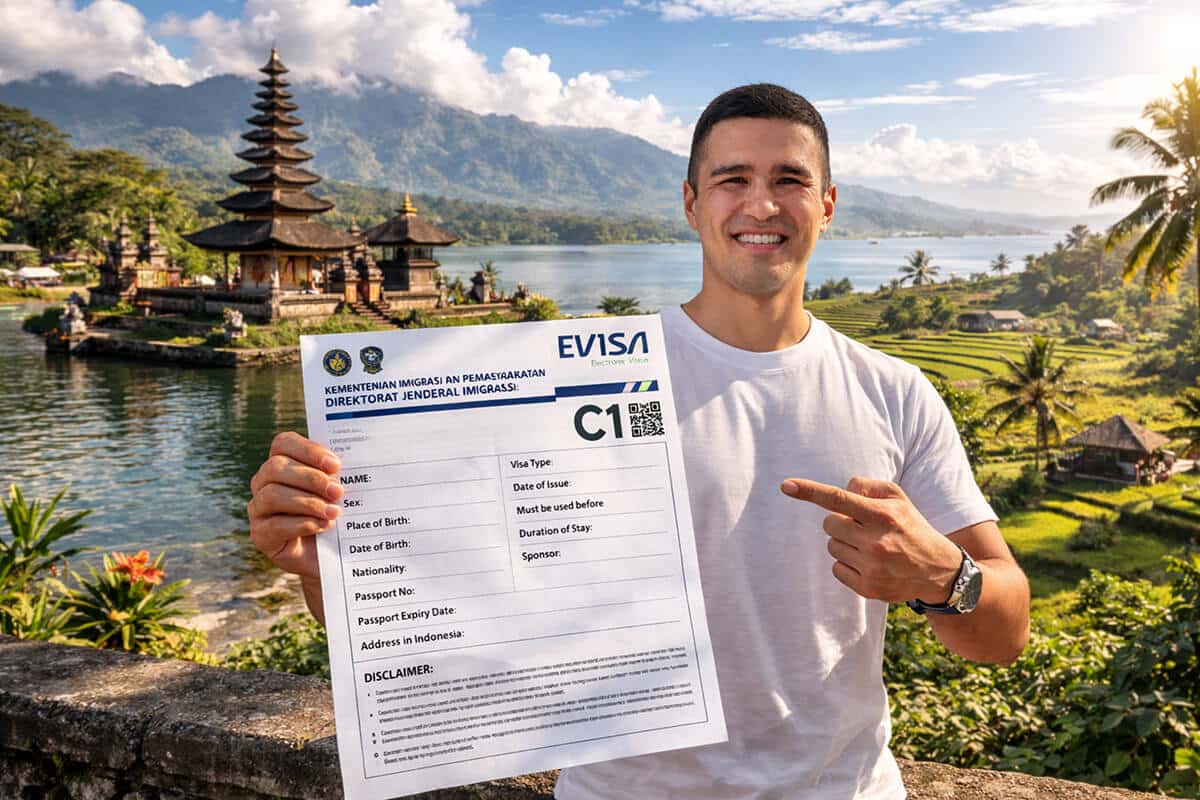 Everything about Visa C1 for Indonesia (Bali)