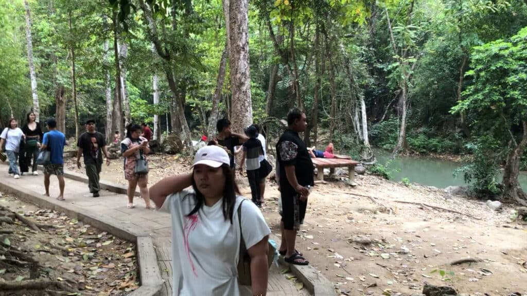 Erawan Waterfall Level 1
