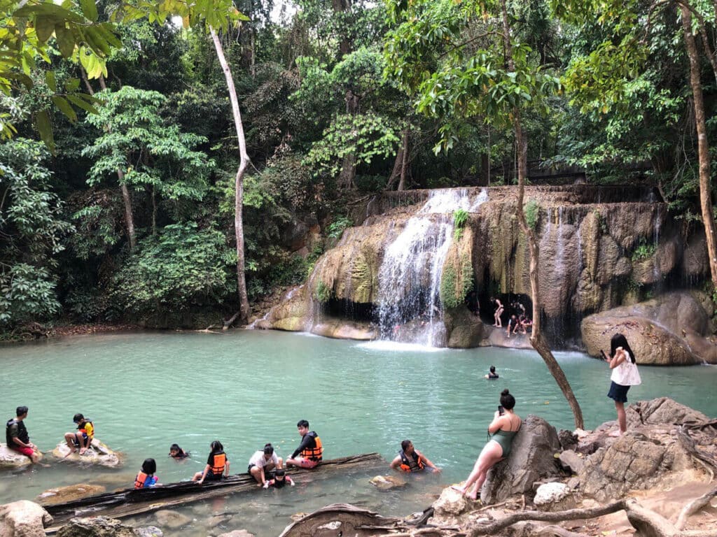 Erawan Waterfall Level 2