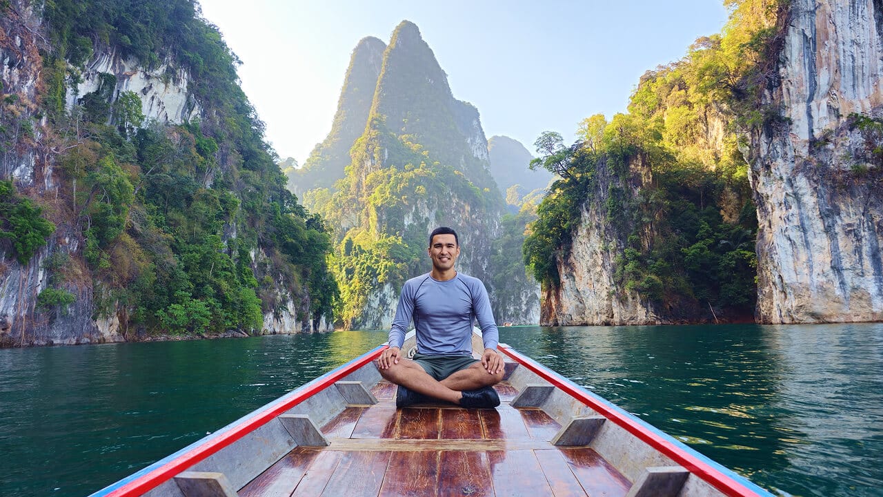 Cheow Lan Lake in Khao Sok National Park