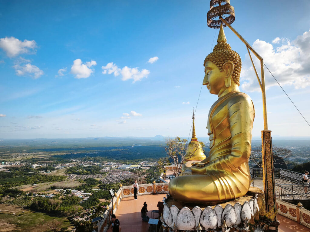 Buddha statue at Tiger Cave Temple (Wat Tham Suea)