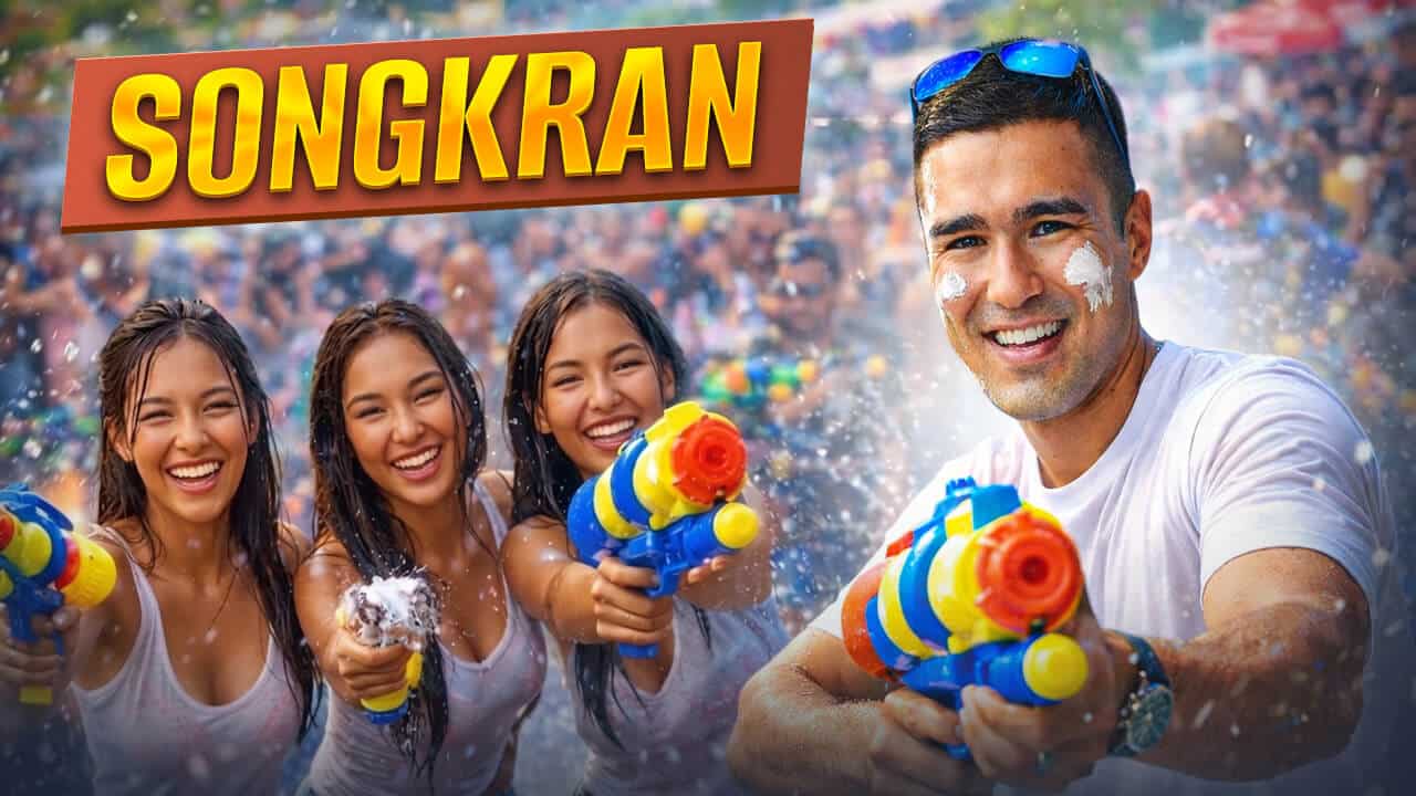 Thai new year — Songkran water festival