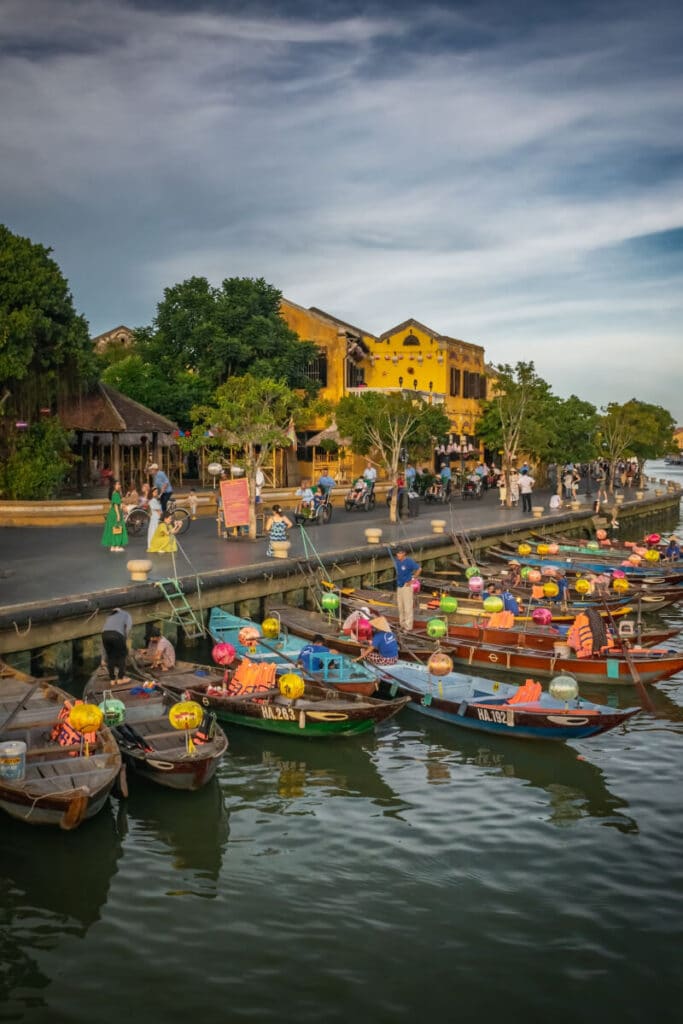 Lanterns in Hoi An Canal