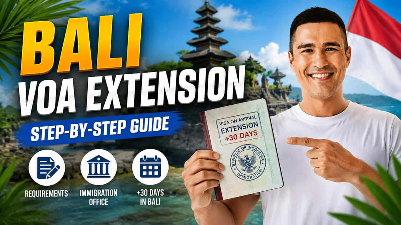 Visa on Arrival Extension in Bali: Step-by-Step Guide