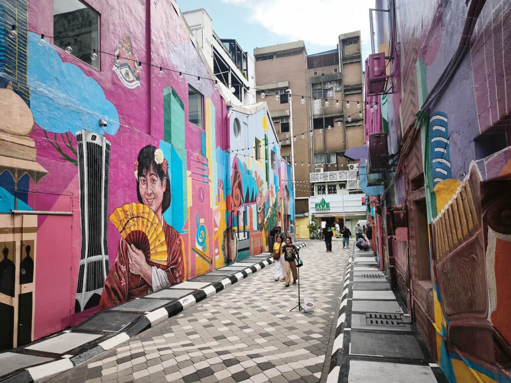 Kwai Chai Hong, a beautifully restored laneway preserving the KL Chinatown's rich heritage