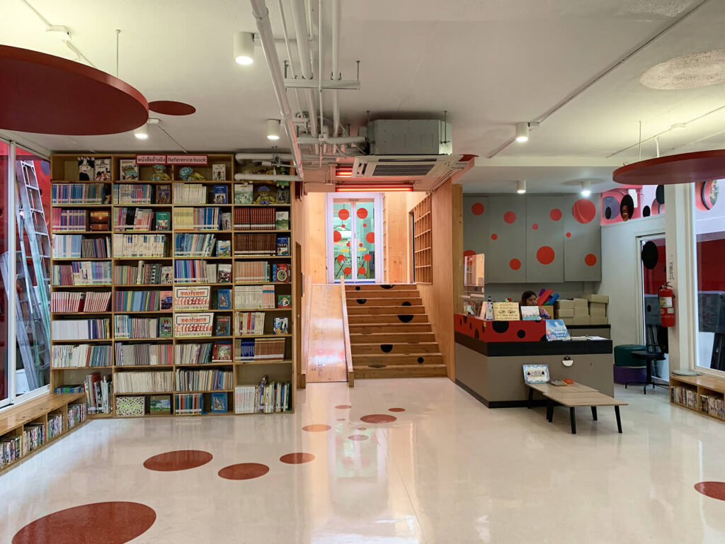 Children's library in Lumphini Park