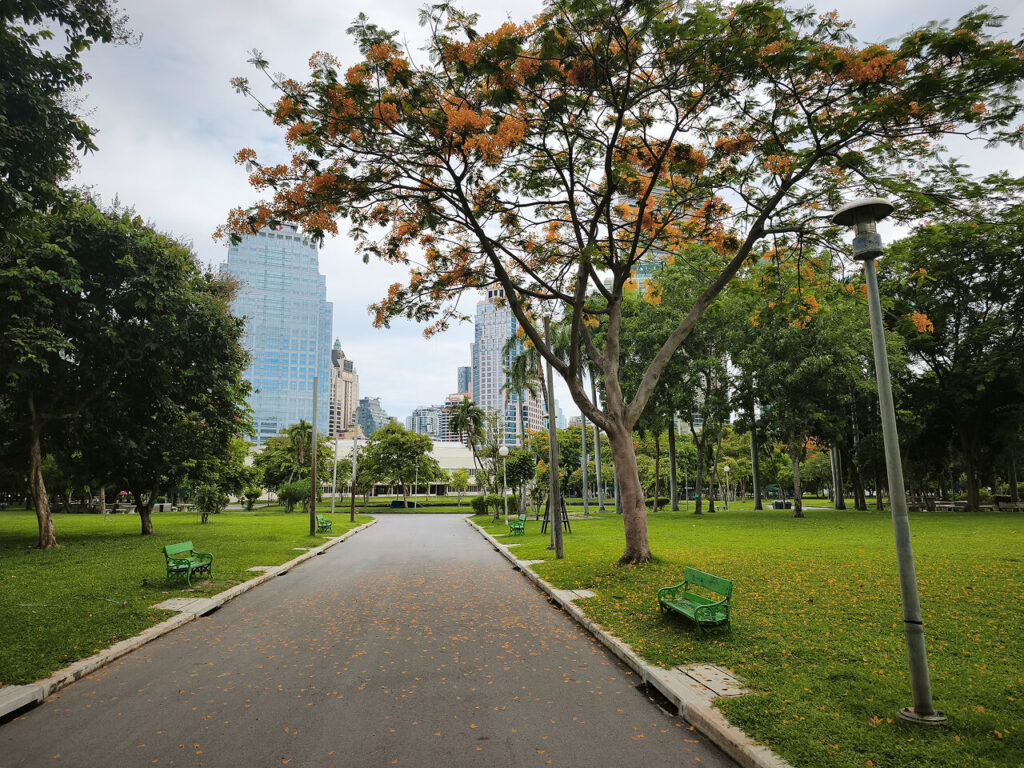 Lumphini Park in Bangkok