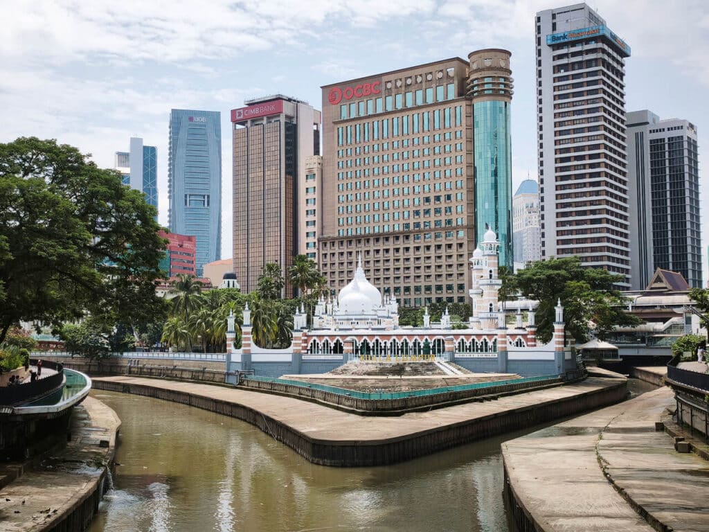 River of Life in KL is a convergence point of two rivers: the Klang River and the Gombak River