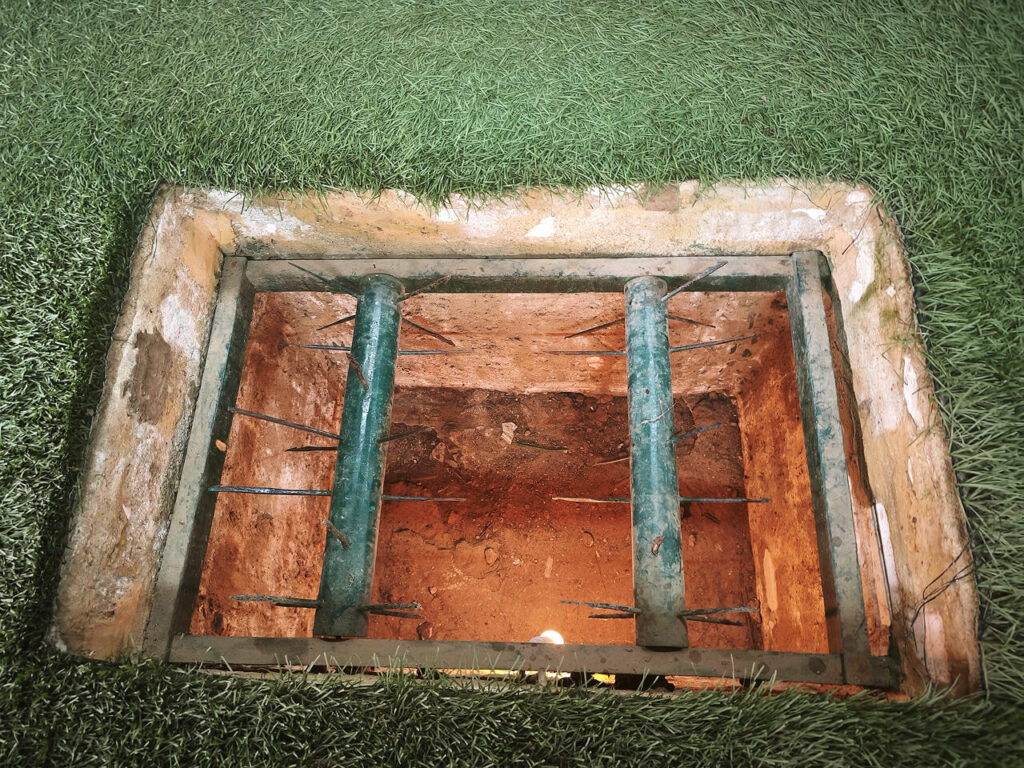 Booby Traps at the Cu Chi Tunnels