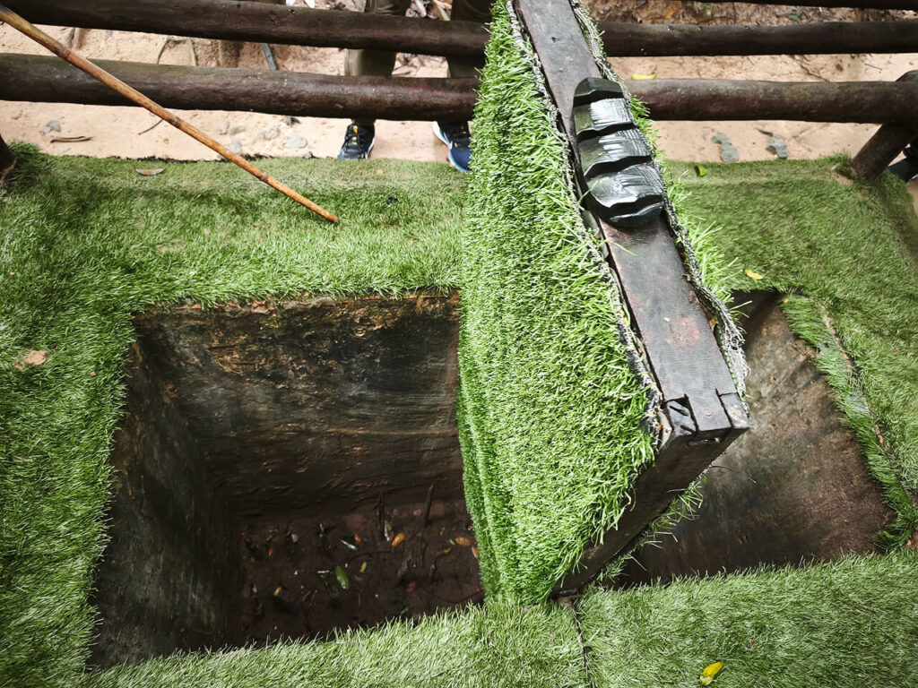 Booby Traps at the Cu Chi Tunnels