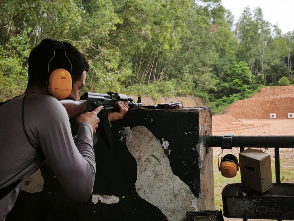 Cu Chi Tunnels Shooting Range