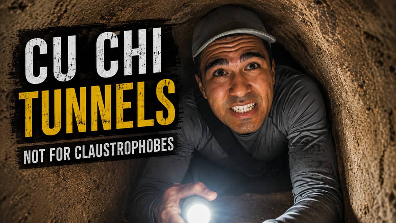 Cu Chi Tunnels near Saigon (HCMC) in Vietnam