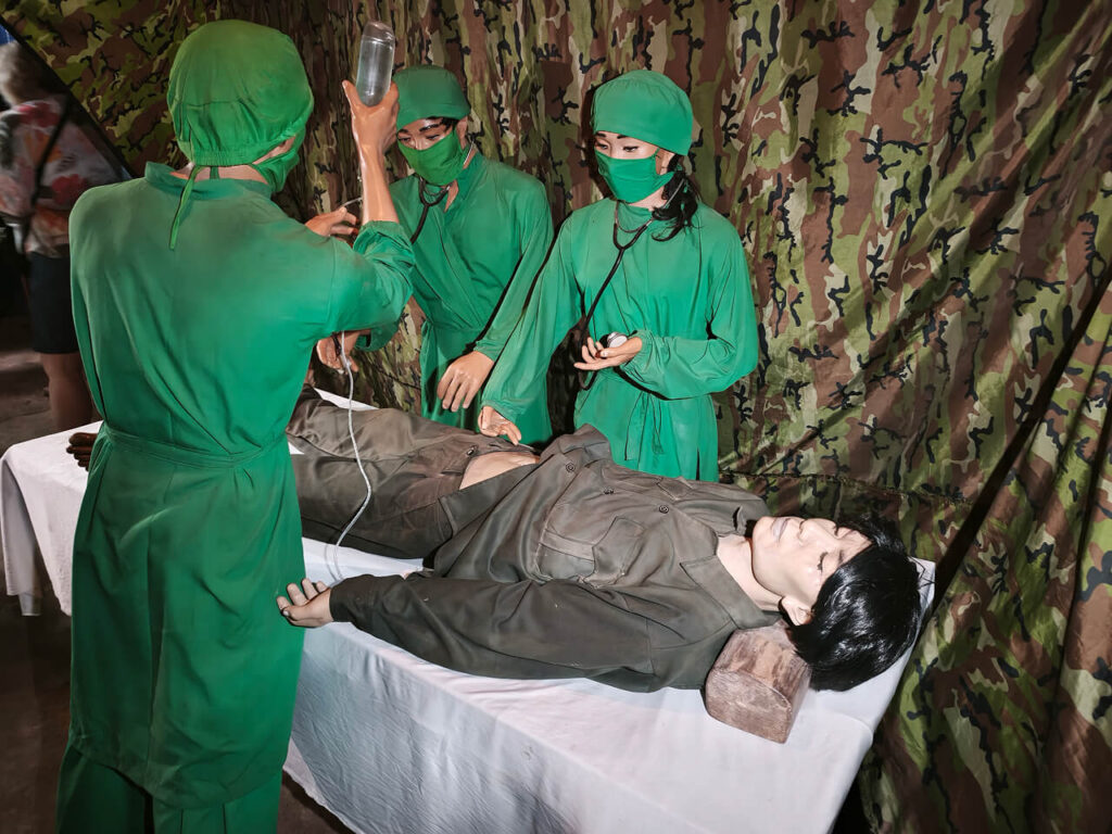 Underground Hospital Inside the Cu Chi Tunnels