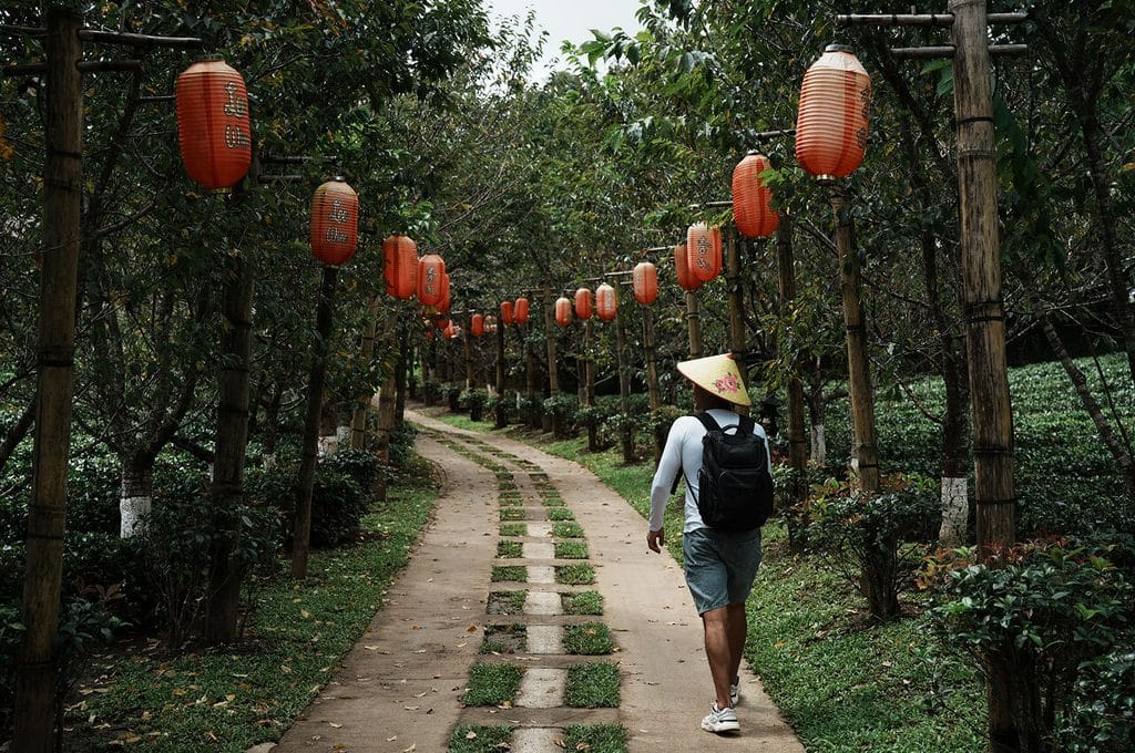 Chinese village in northern Thailandб Ban Rak Thai