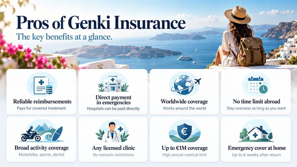 Pros of Genki Insurance